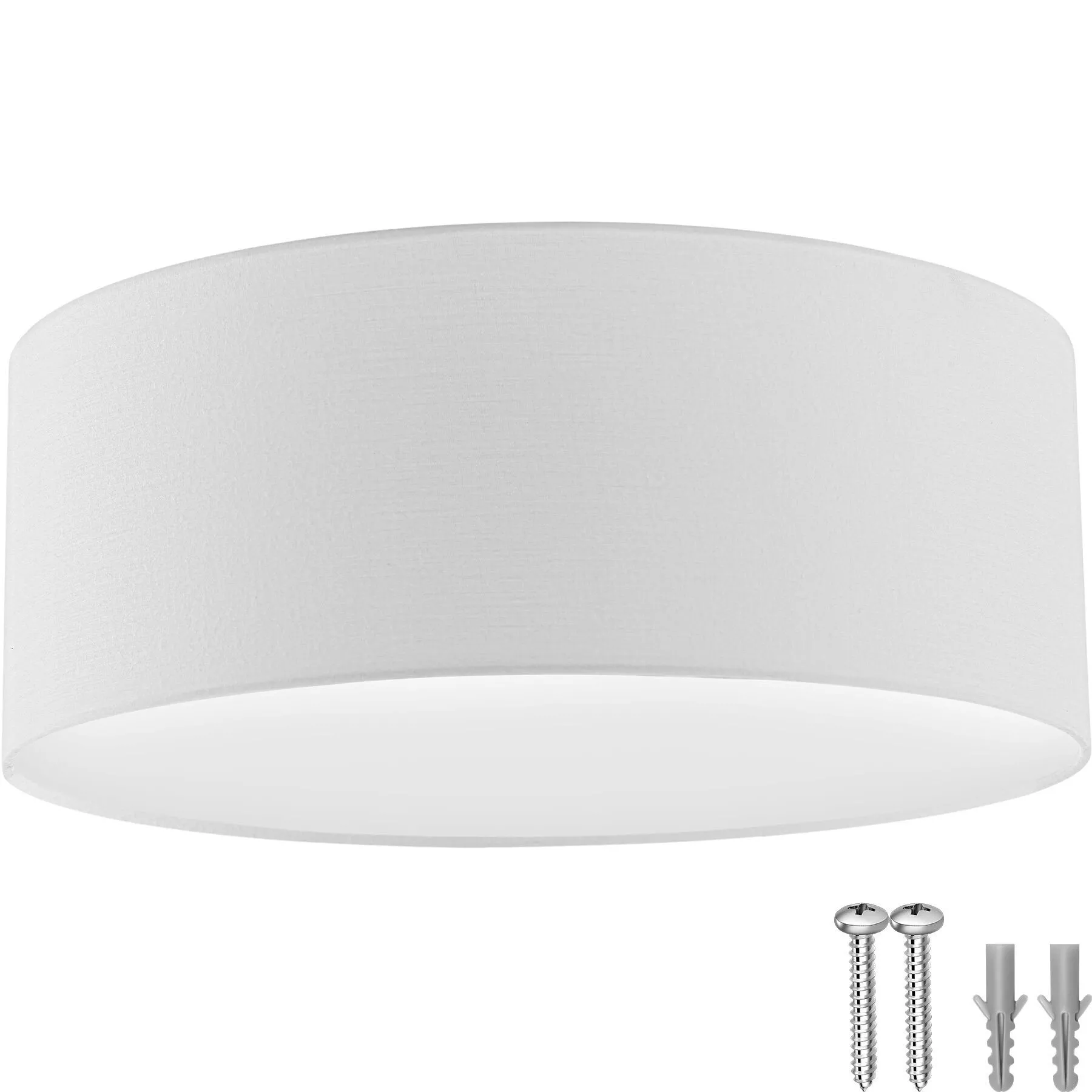 tectake ceiling light Circum, 40 x 15.5 cm, white