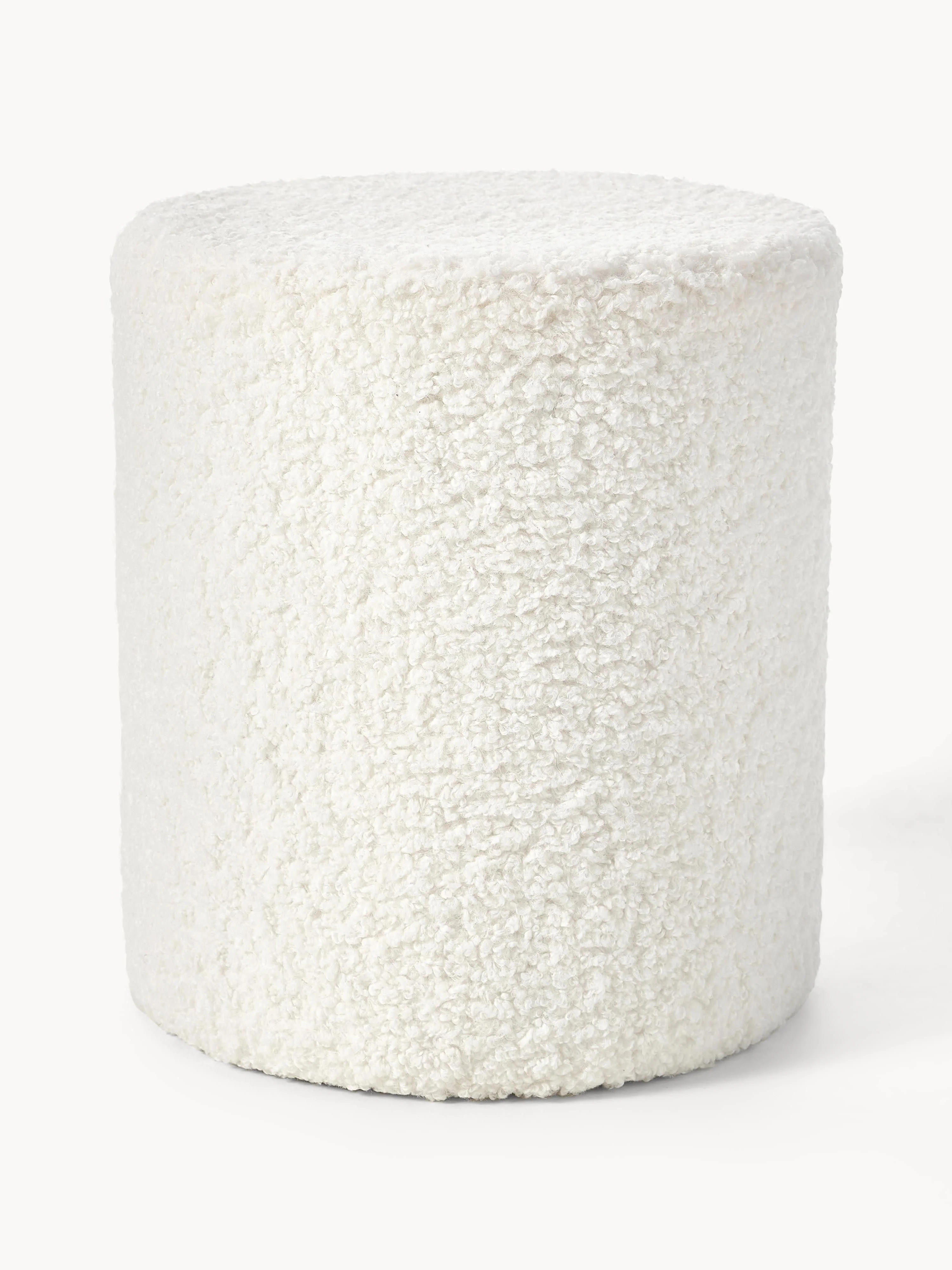 Westwing Collection Teddy Bear Upholstered Stool Daisy