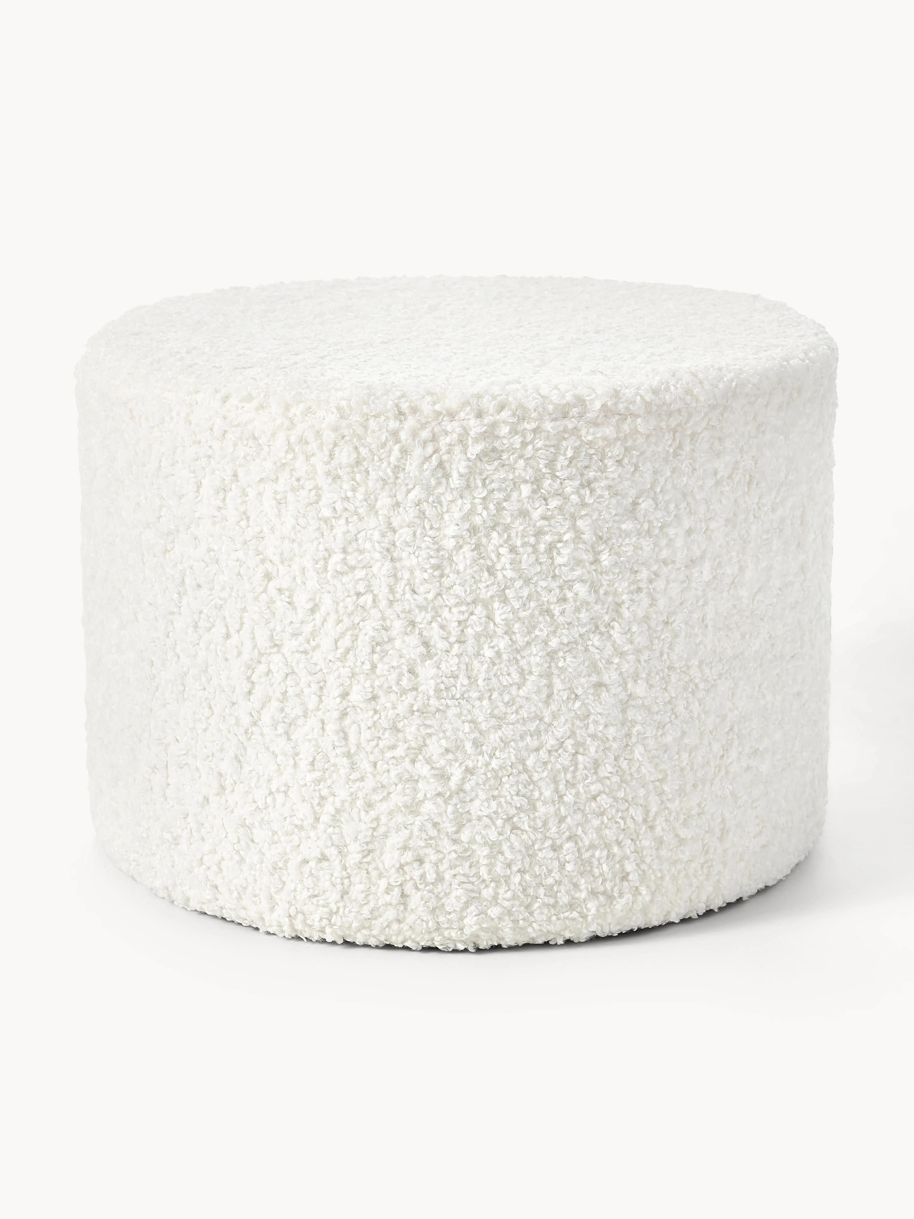 Westwing Collection Teddy Bear Upholstered Stool Daisy
