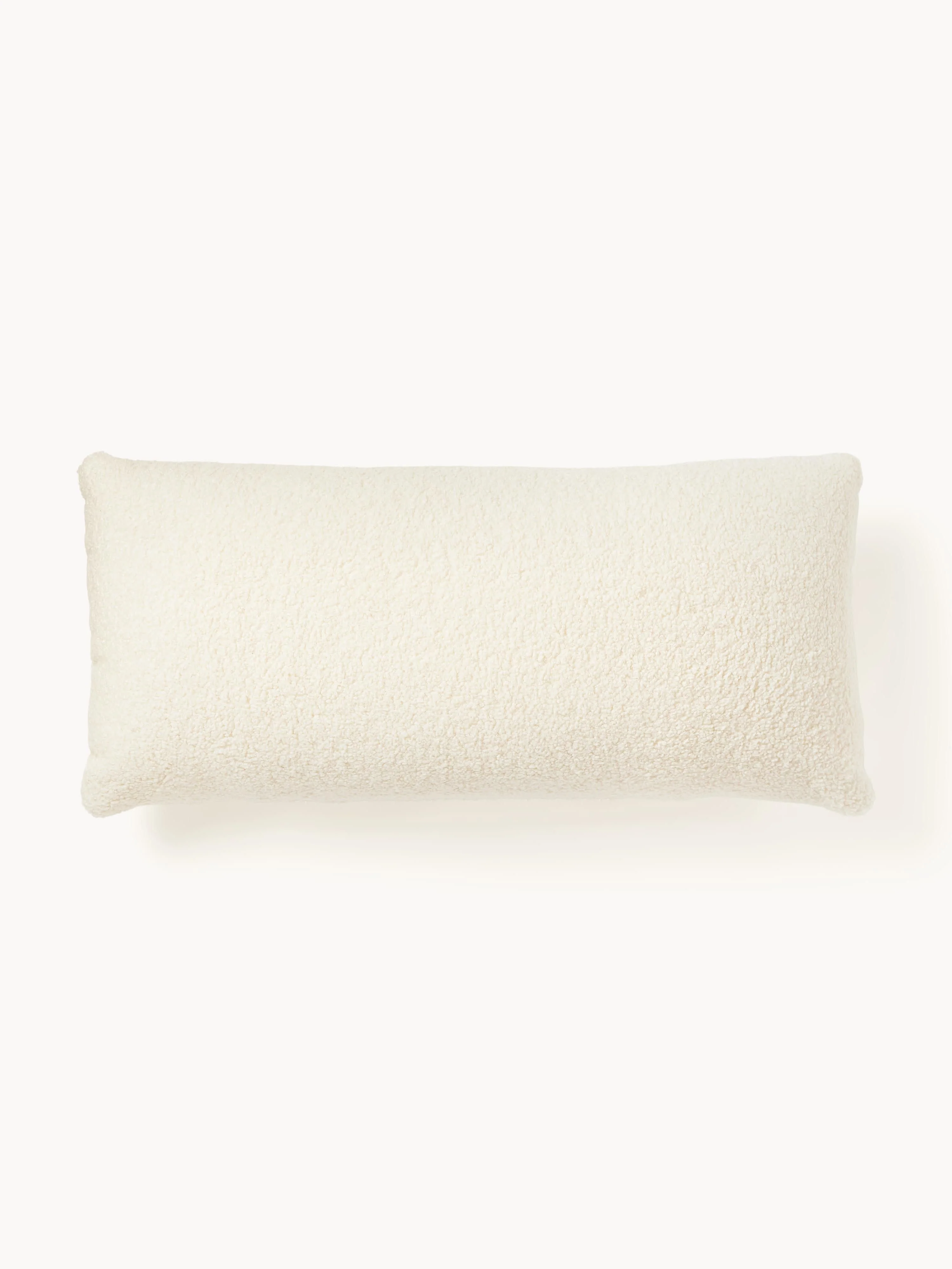 Westwing Collection Teddy sofa cushion Sofia, Teddy Off White
