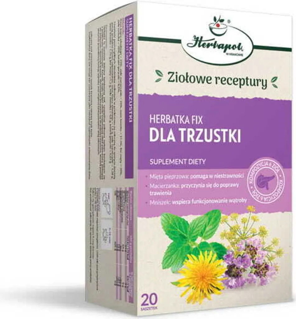 Pancreas Tea Fix 20*2g HERBAPOL KRAKÓW 40g