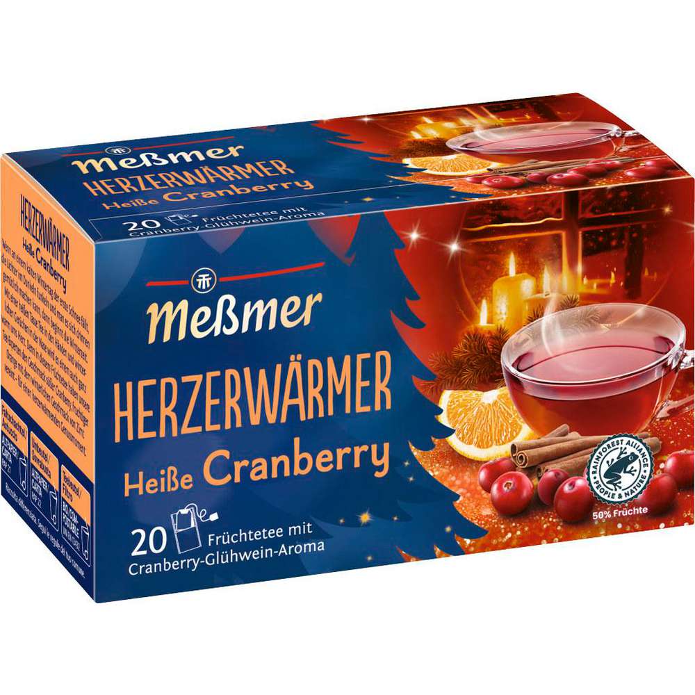 Tea Heartwarmer, Hot Cranberry