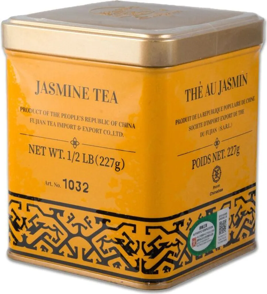 Jasmine-flavored tea 227g | Jasmine tea with jasmine blossom | Sunflower #1032 227g