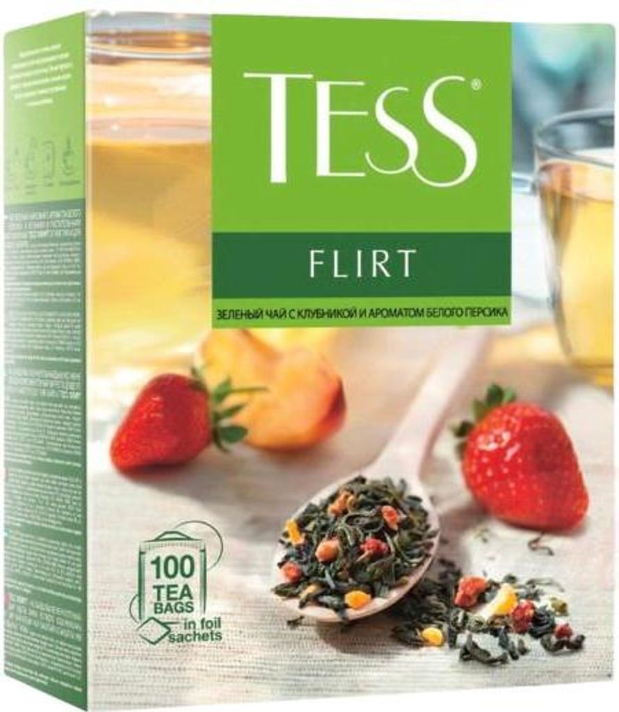 TESS FLIRT Tea 100 Tea Bags, 150 gm