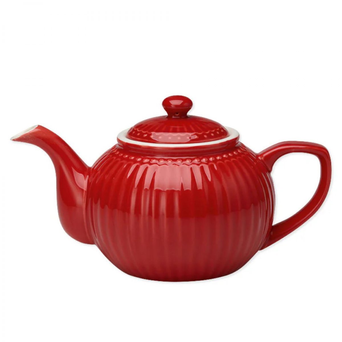 Greengate Alice Red 1000 ml teapot