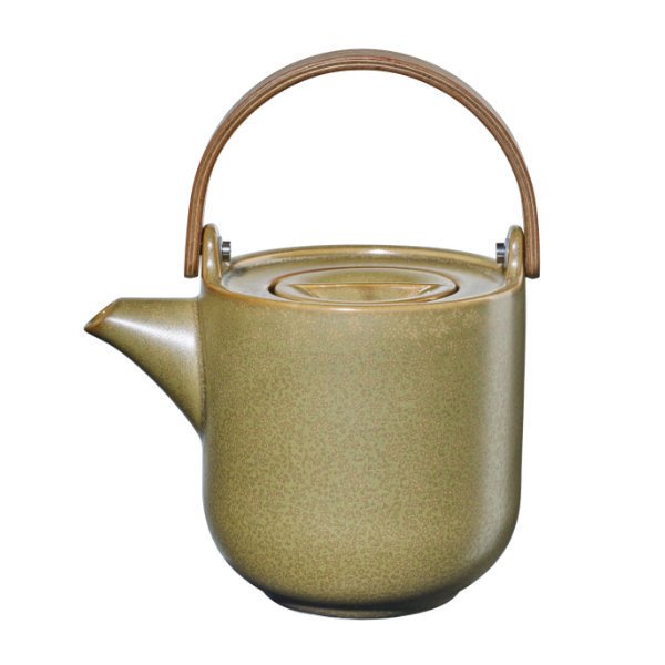 Asa Coppa Miso Yellow-Green Teapot 0.5 L