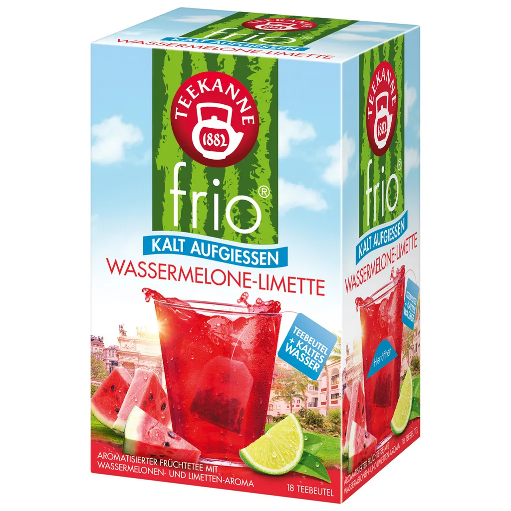 Teekanne frio Watermelon Lime, 50 gm