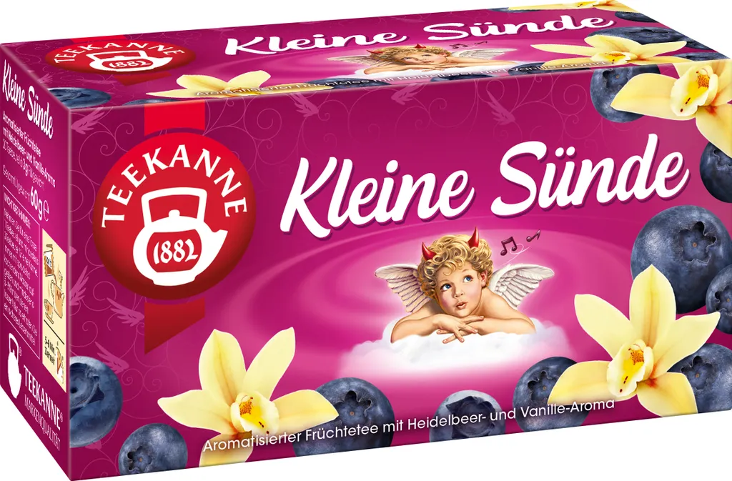 TEEKANNE Little Sin Tea 20 tea bags of 3.0 g each