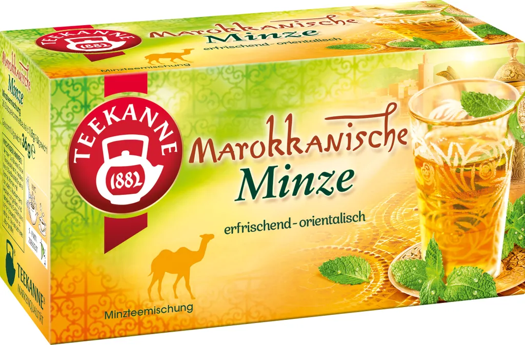 Teekanne Moroccan Mint Mint Tea Refreshing Oriental 36g
