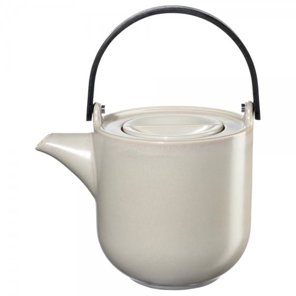 Teapot with wooden handle Coppa Tofu Nude (1000ml) by Asa