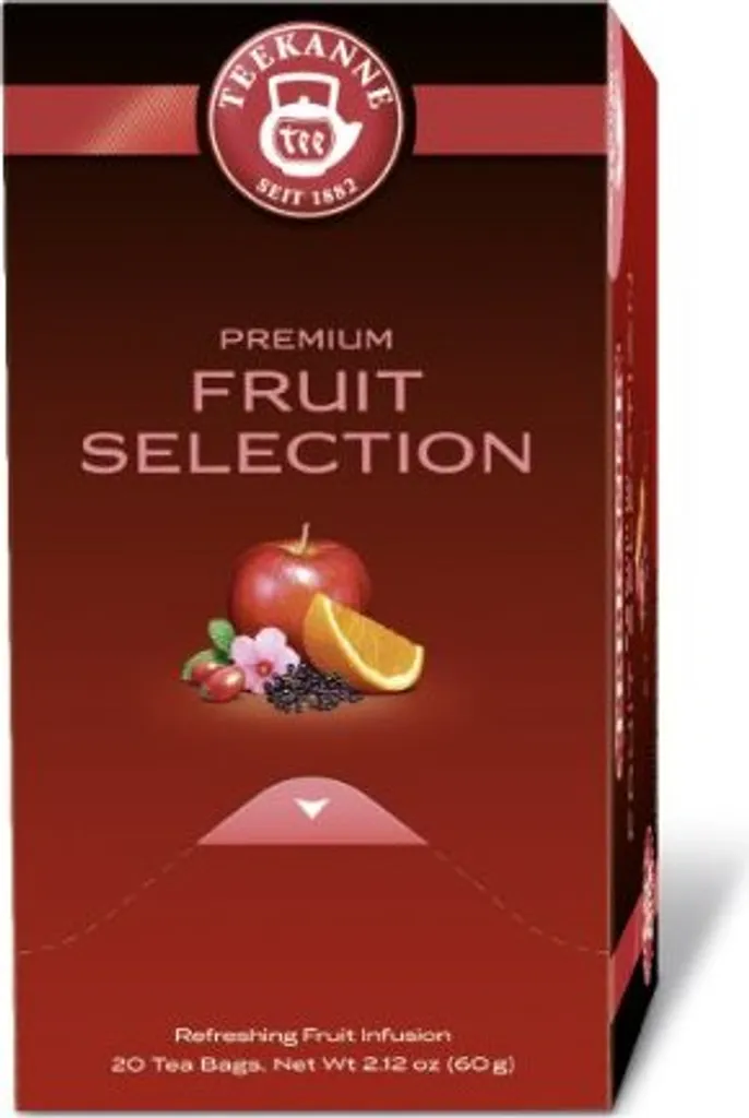 TEEKANNE PREMIUM FRUIT SELECTION Tea 20 servings