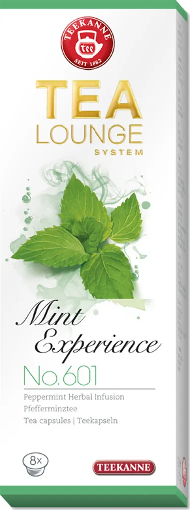 Teekanne Tealounge Capsules Mint Experience K-Fee, 3-pack (3 x 8 capsules)