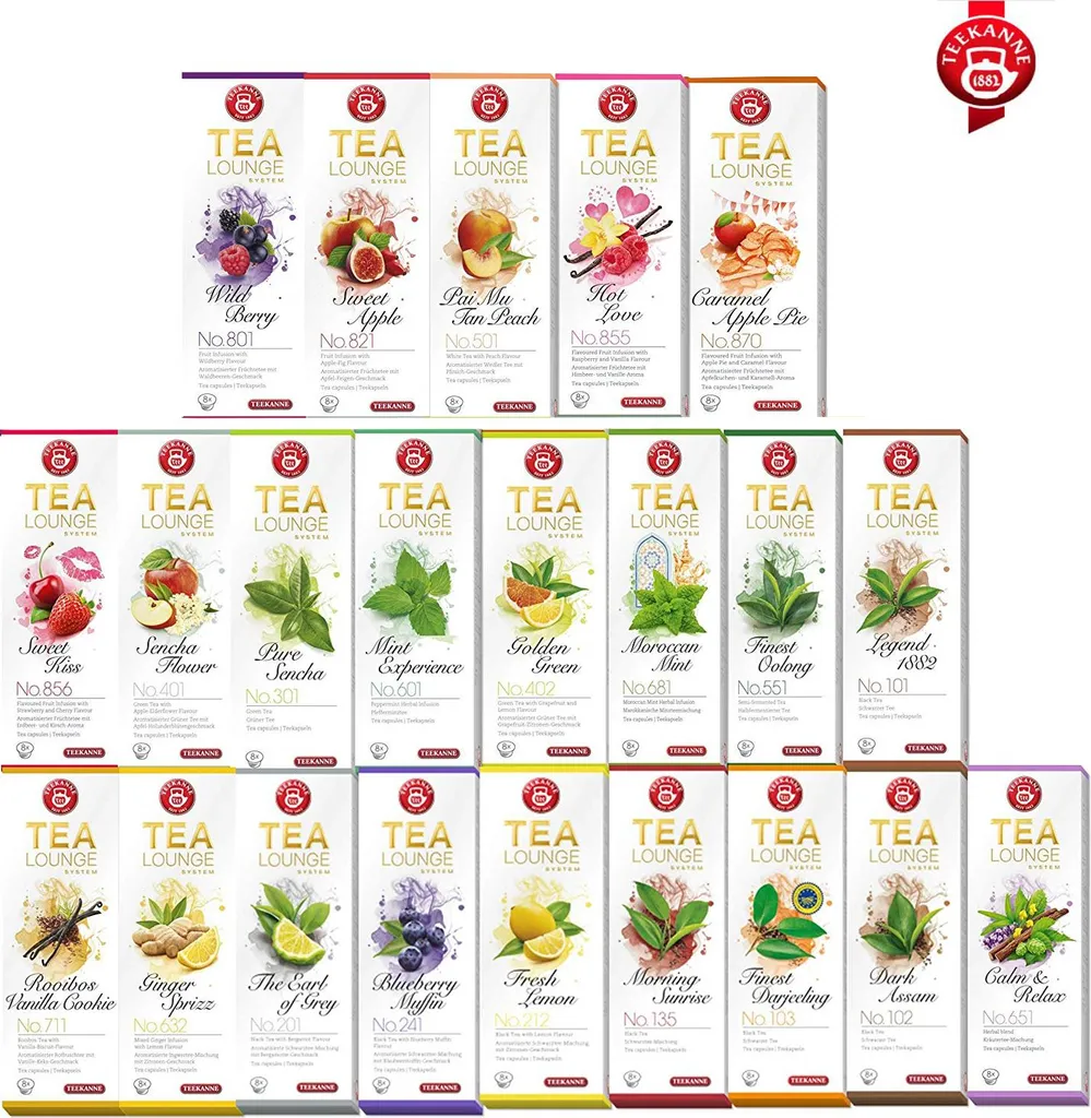 Teekanne Tea Lounge 3-pack (3x8) capsules