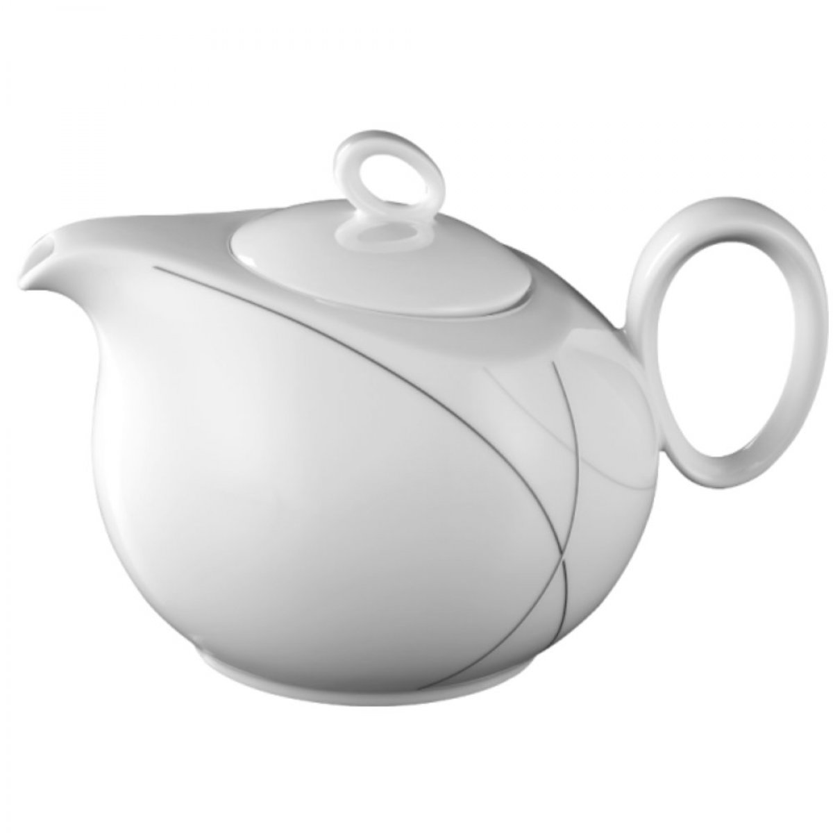 Seltmann Weiden Trio Highline Grey Teapot 1.25 L
