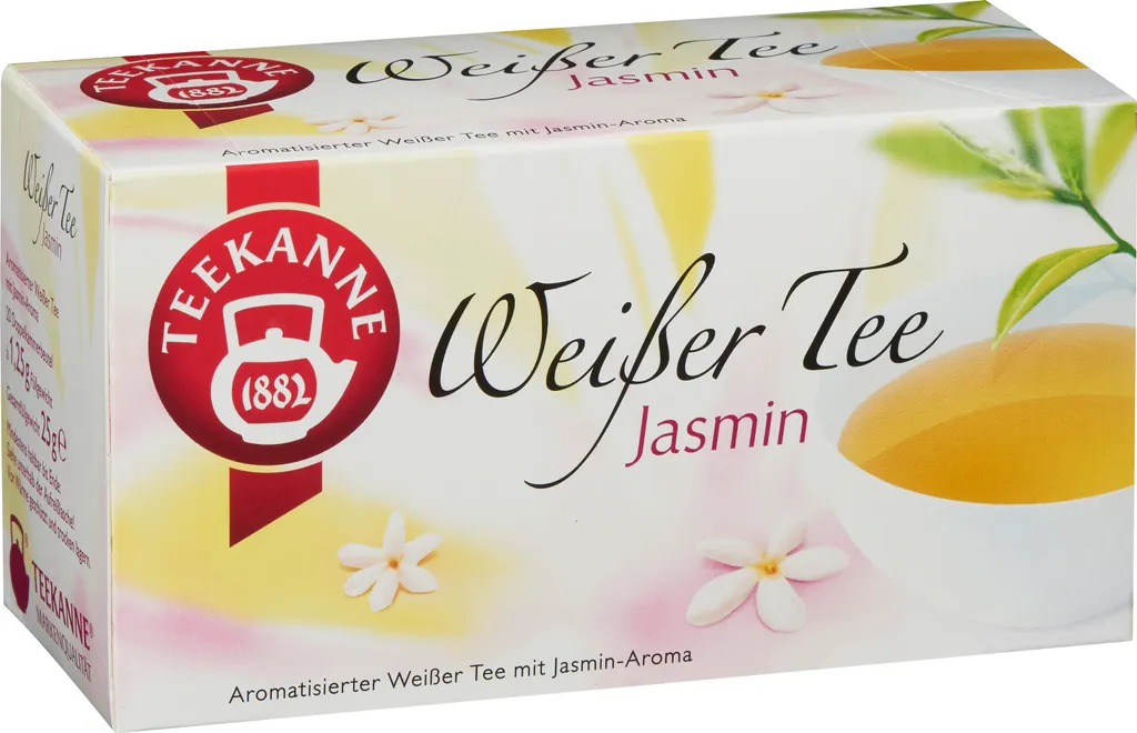 Teekanne White Tea Jasmine mild in taste with natural aroma 25g