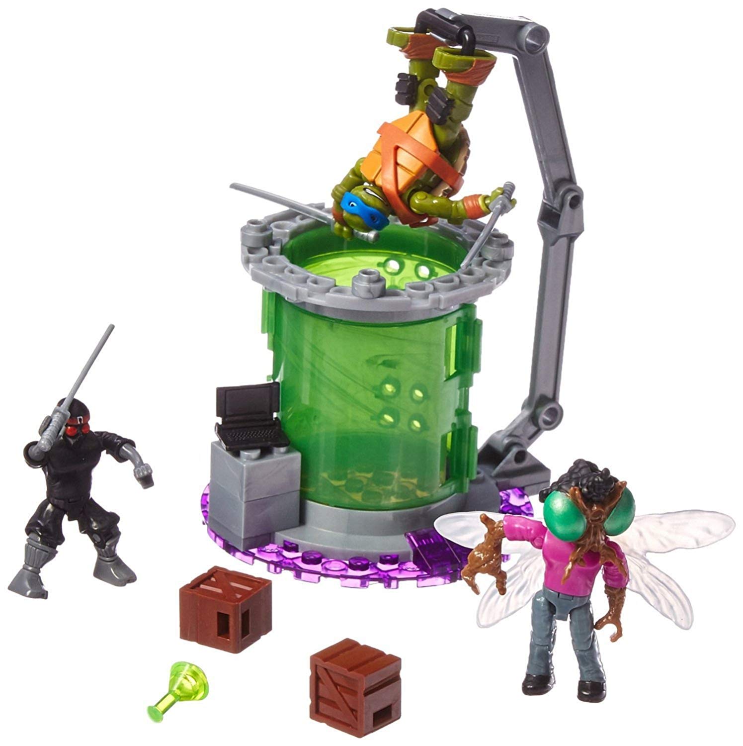 Mega Bloks Teenage Mutant Ninja Turtles Baxter Mutation Lab A