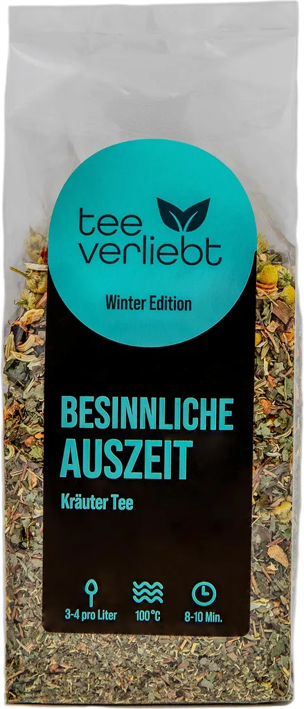FRUTEG GmbH Tea Lover - A Contemplative Break | 90g Herbal Tea - Winter Edition 90g