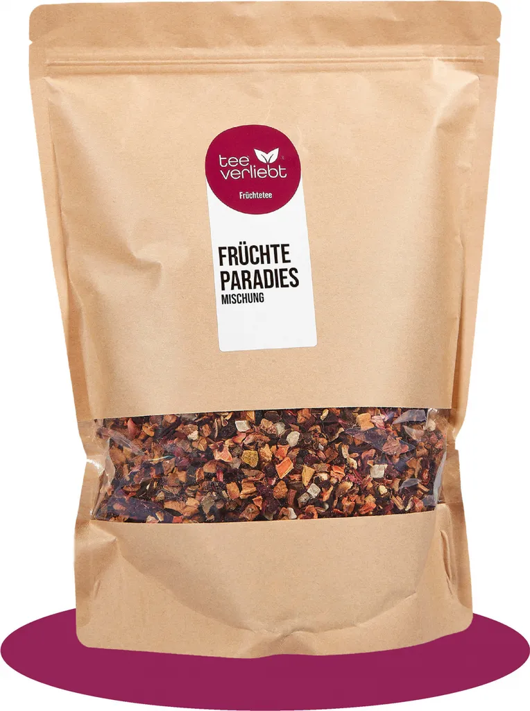 FRUTEG GmbH Tea Lover - Fruit Paradise Blend | Loose Fruit Tea | 1kg 1000g
