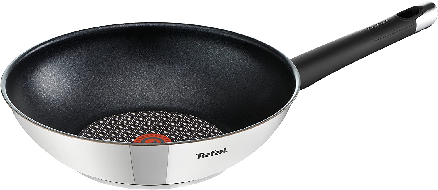 Tefal e8241914 Emotion 47 x 29 x 12 cm Stainless Steel Wok