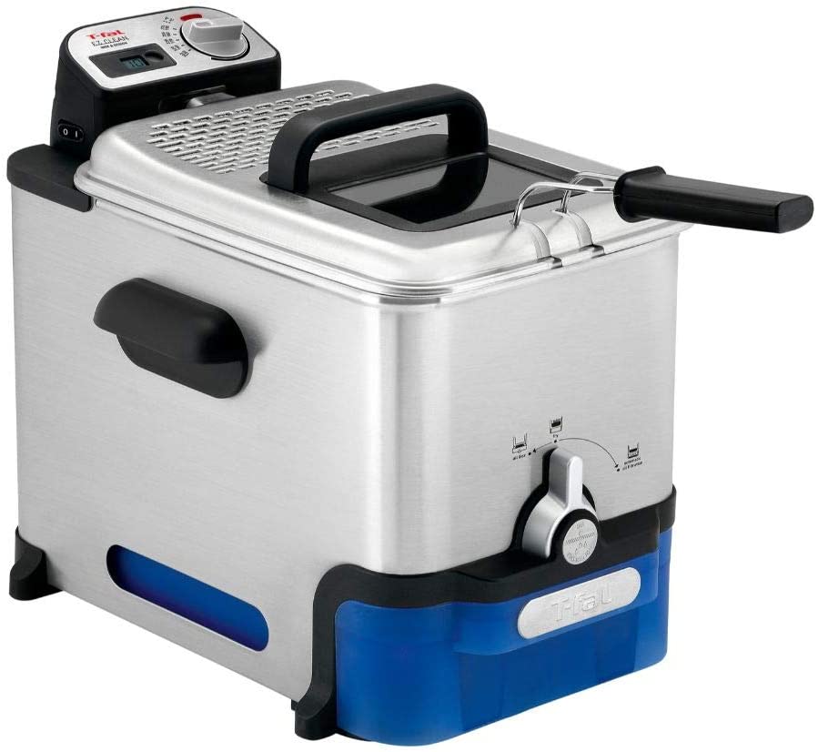 Tefal Pro Inox & Design FR8040 Deep Fryer Oleoclean 3.5 litres, Black, Stainless Steel