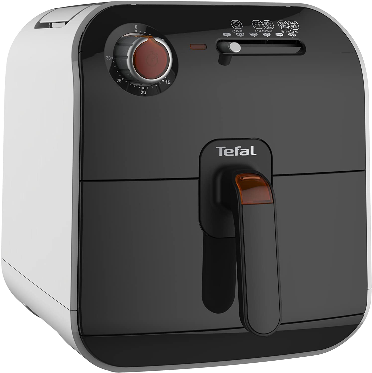 Tefal FX1015 Fry Delight Hot Air Fryer, 0.8 kg Capacity, 1400 W, Black