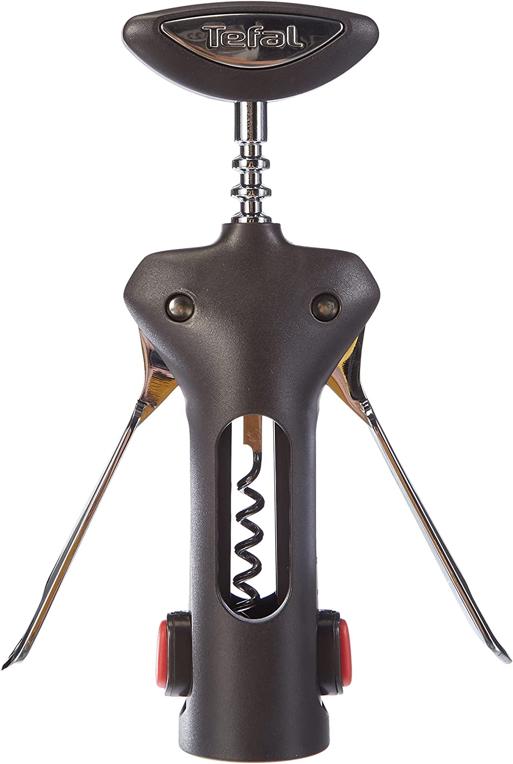 Tefal Ingenio K20734 Corkscrew 23 cm 2 in 1 thanks to integrated foil cutter Plastic Black