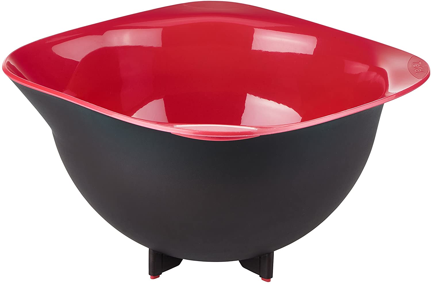Tefal Ingenio K2070414 Steel Bowl Red and Black