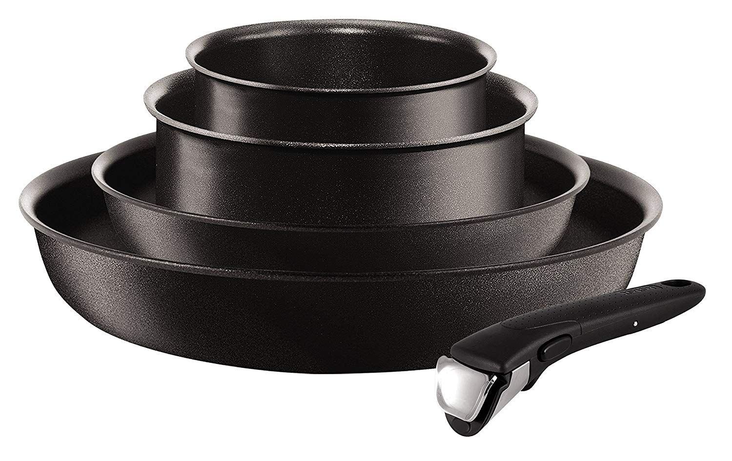 Tefal Ingenio L65491 Performance Aluminium Cookware And Pan Set 5 Pieces Co