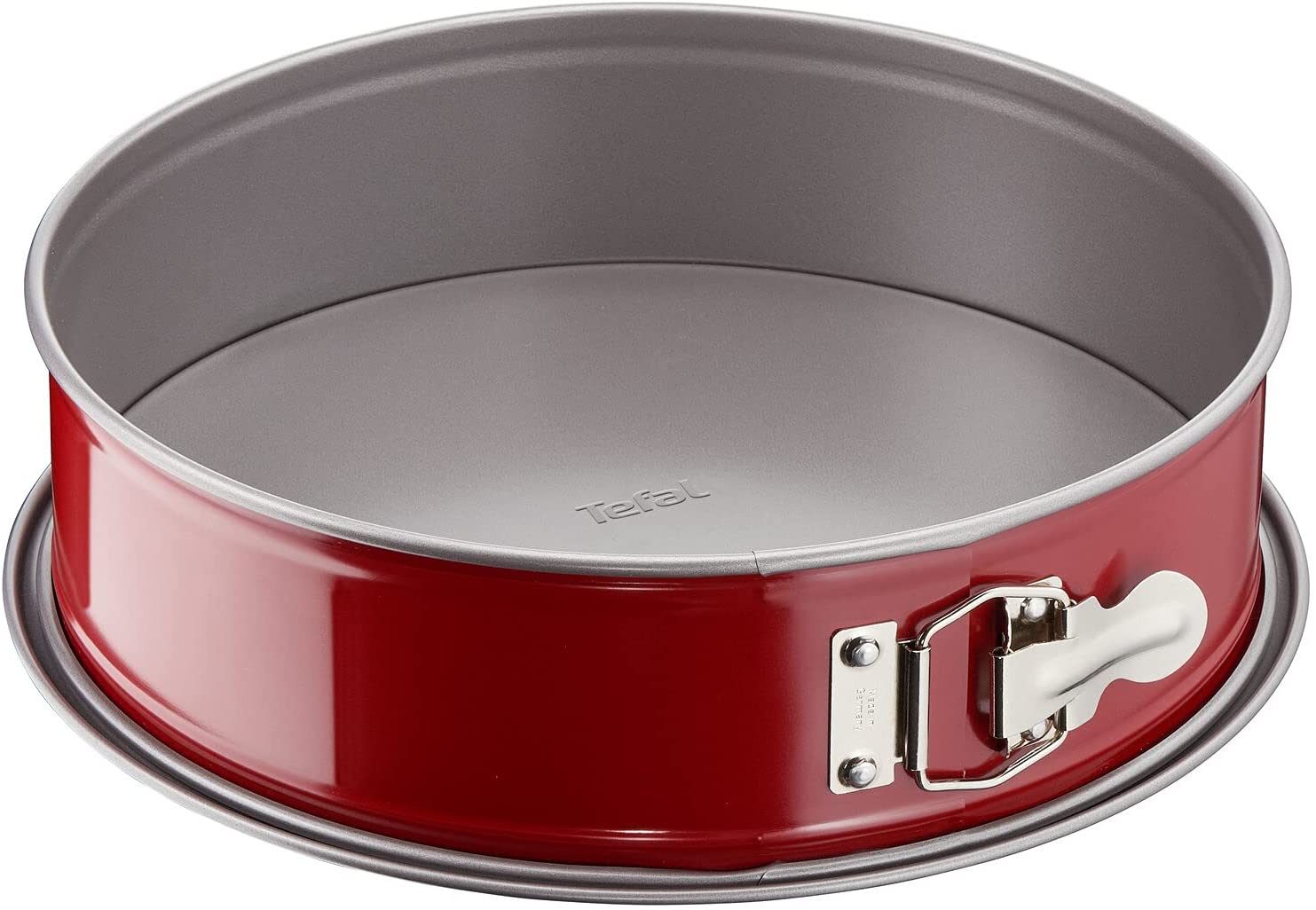 Tefal J1641314 Springform Cake Tin Steel, Red, 25 cm
