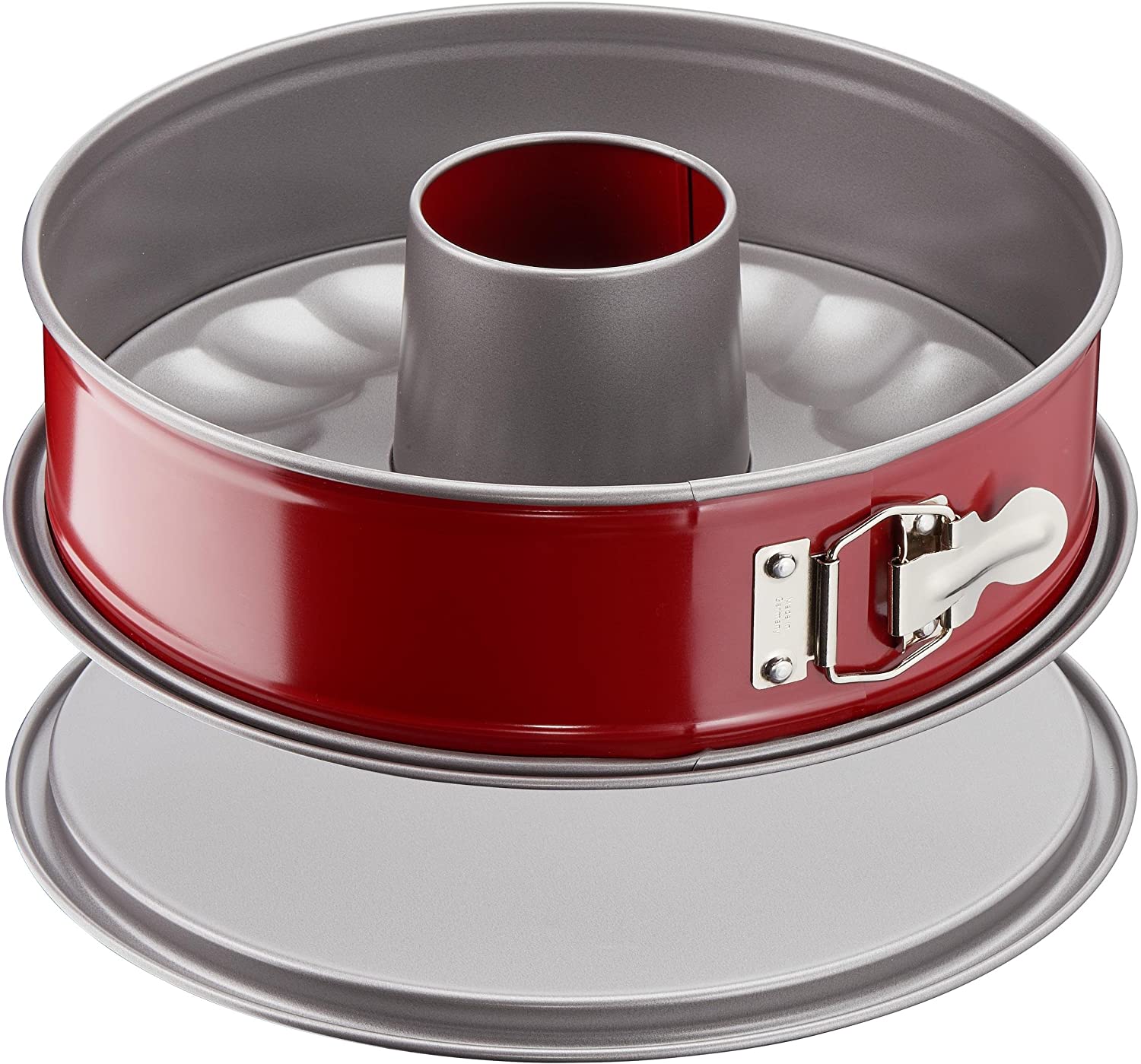 Tefal j1642014 Savarin Tray with Hinge Steel Red 19 cm