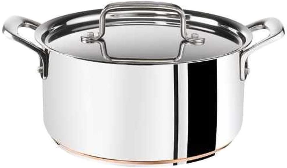 Tefal Jamie Oliver Professional Stainless Steel Saucepan Induction/E92542 Copper Bottom 16 cm 1.5 L