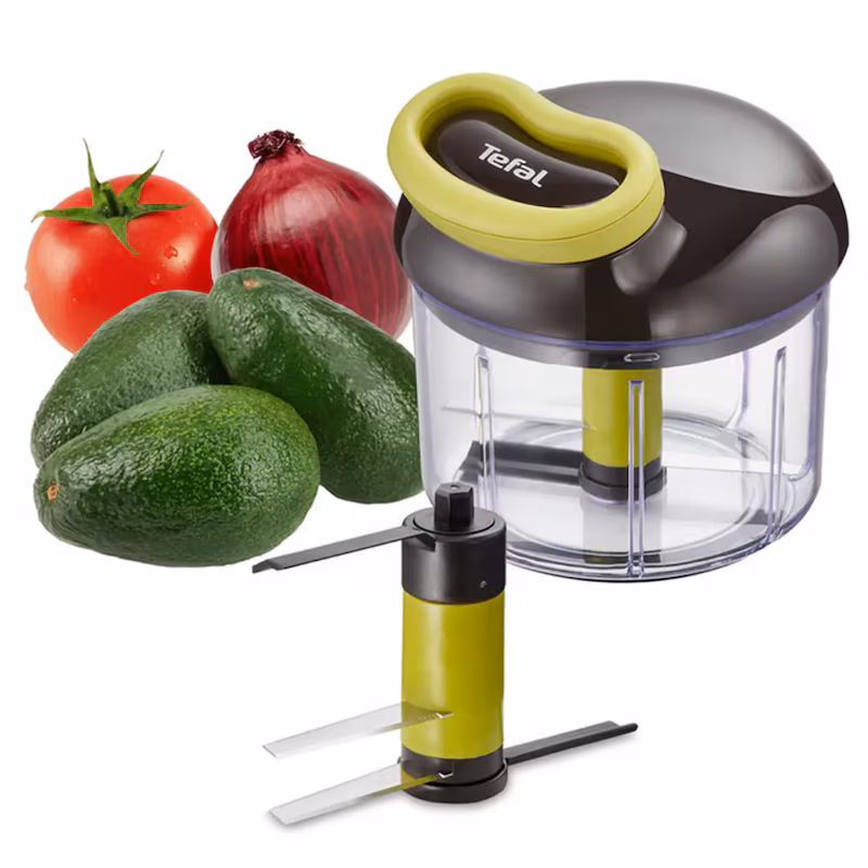 Tefal K1320404 Ingenio 5-Second Chopper | Stainless Steel Blades | 900 ml.