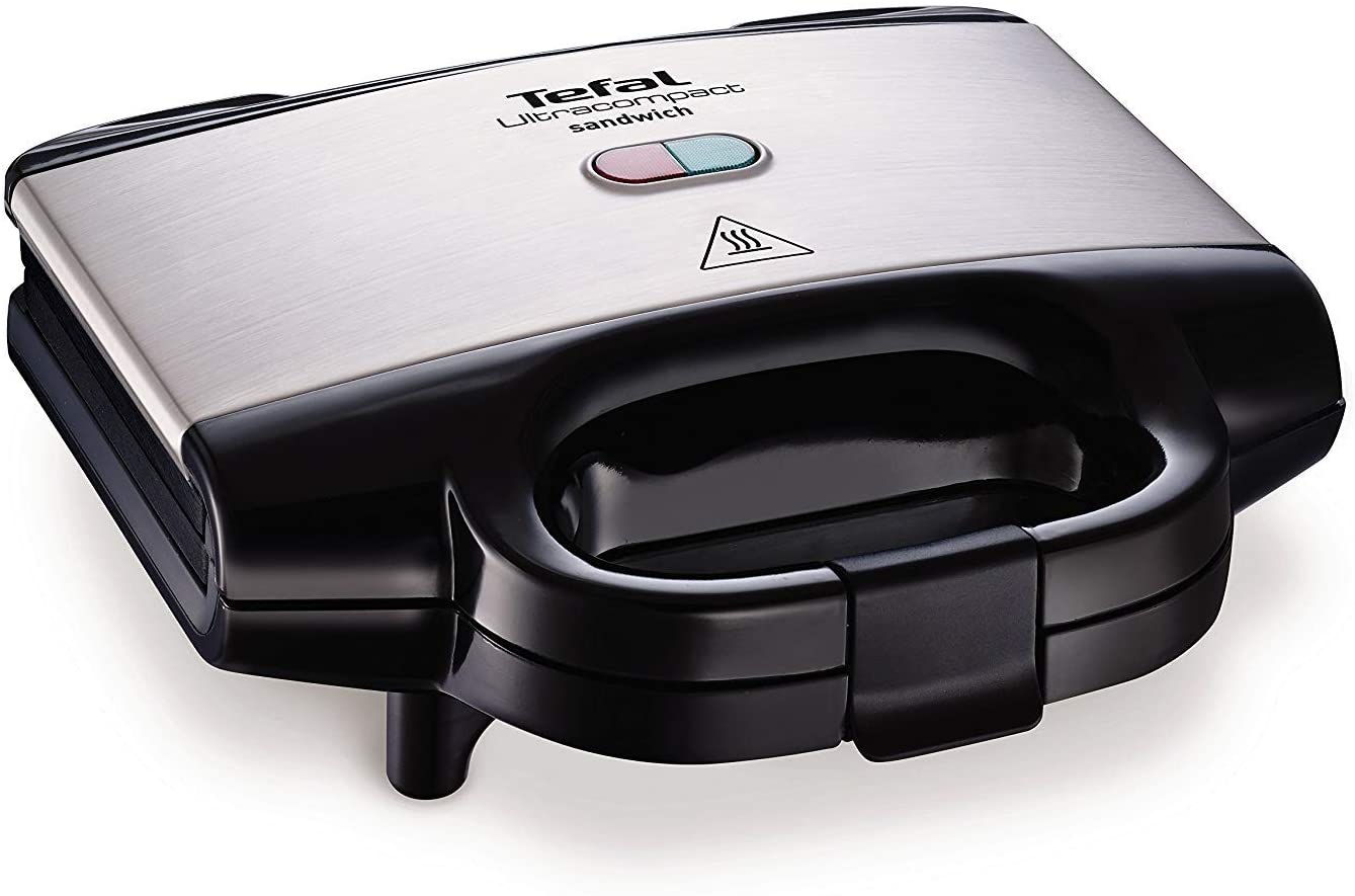 Tefal Sandwich Toaster – SM 1552 – (Ultracom Pact) – Stainless Steel/OEM