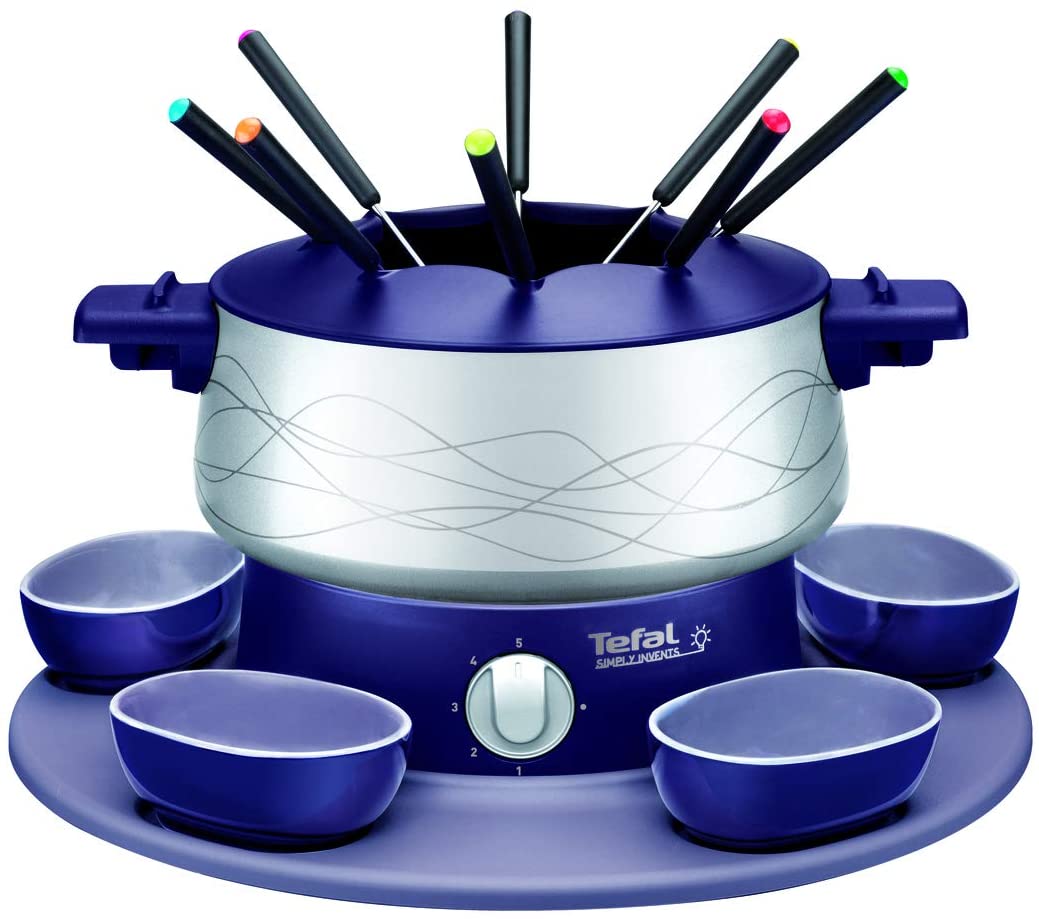 TEFAL Simply Invents EF351412 Fondue Set Blue / Indigo