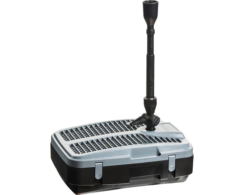 Pond filter set Heissner with water feature and UVC up to 5000 L