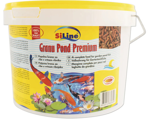 Pond fish food SiLine Granupon Premium goldfish food 5.5 l