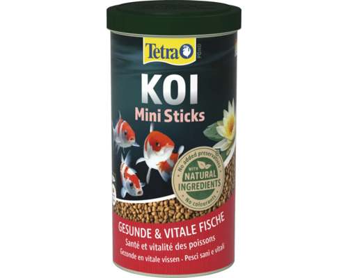 Tetra Pond Koi Sticks Mini 1L pond fish food, growth food for koi from 10 - 20 cm