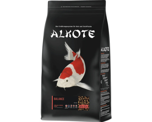 Pond food ALKOTE Balance 5 mm 3 kg Koi food Basic main food for Koi and pond fish, pellets