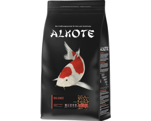 Pond food ALKOTE Balance 5 mm 9 kg Koi food Basic main food for Koi and pond fish, pellets