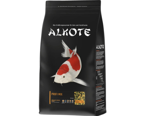 Pond food ALKOTE Profi Mix 6 mm 3 kg Koi food Higher energy staple food for Koi, pellets especially for use after hibernation or in autumn