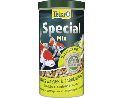 Tetra Pond Special Mix 1L, 3-in-1 Sticks for Pond Fish