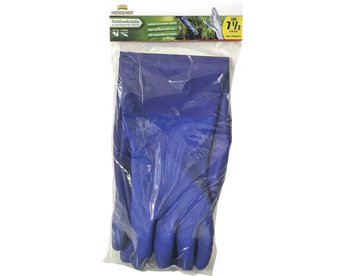 Hornbach Pond glove HEISSNER size. S/M 1 pair blue approx. 68 cm