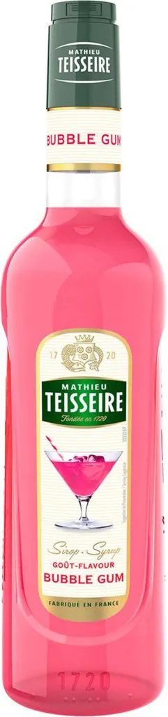Teisseire - Bubble Gum Syrup - 70cl 700 ml