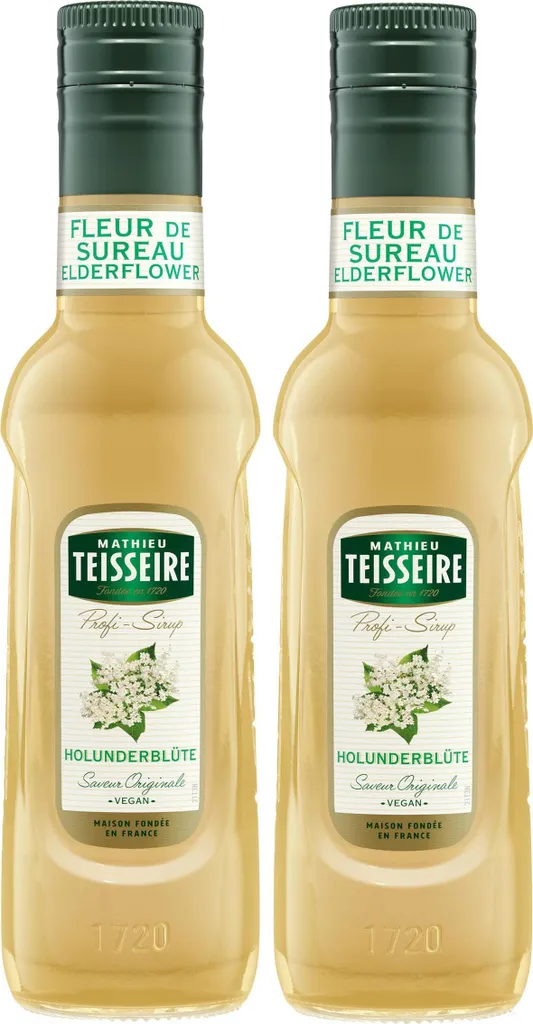 Teisseire elderflower beverage syrup 0.25L (pack of 2)