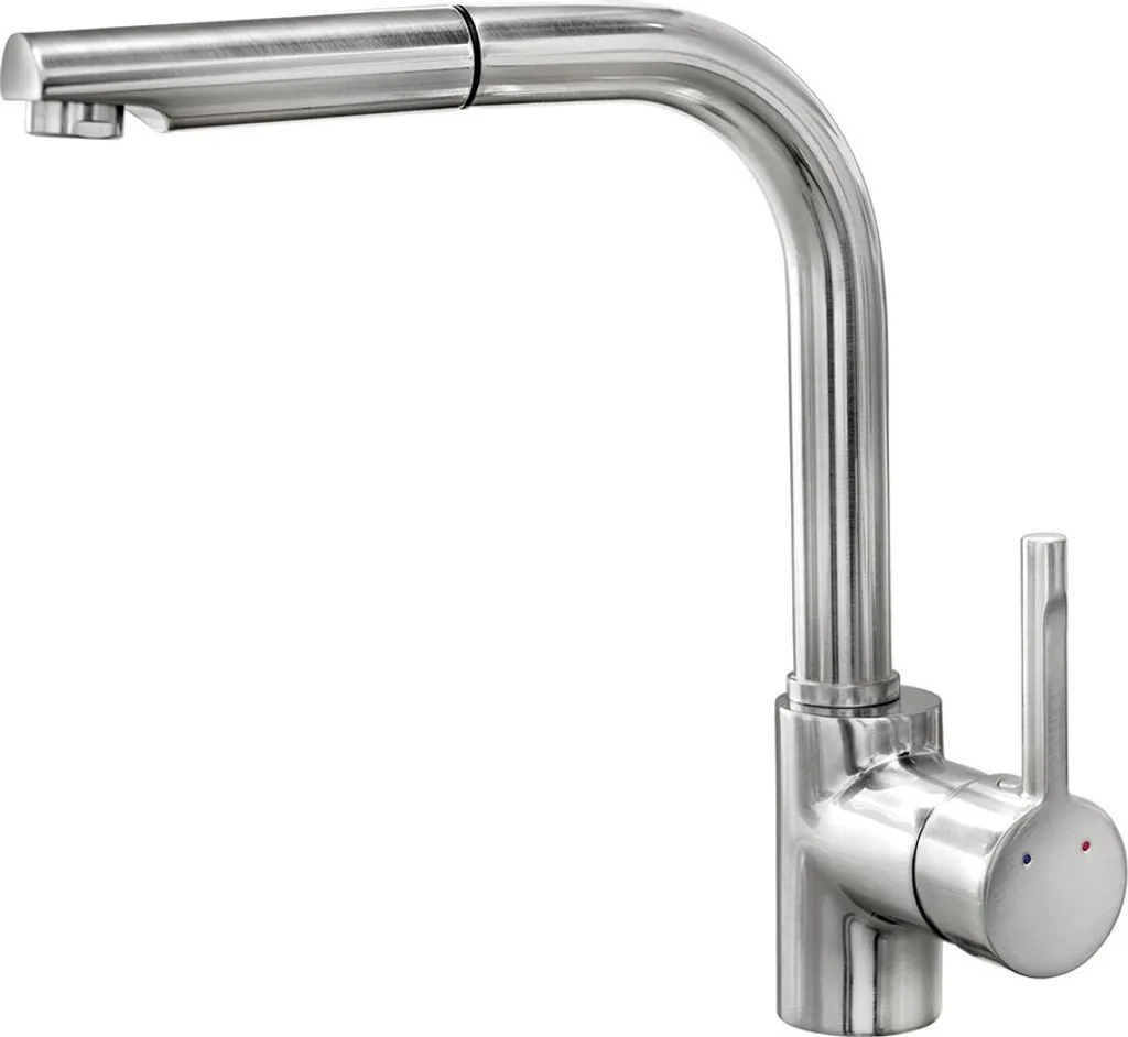 Teka GRIFO ARK 938 I, Standard, Stainless steel, Stainless steel, Rotary valves, Single image, 3/8"