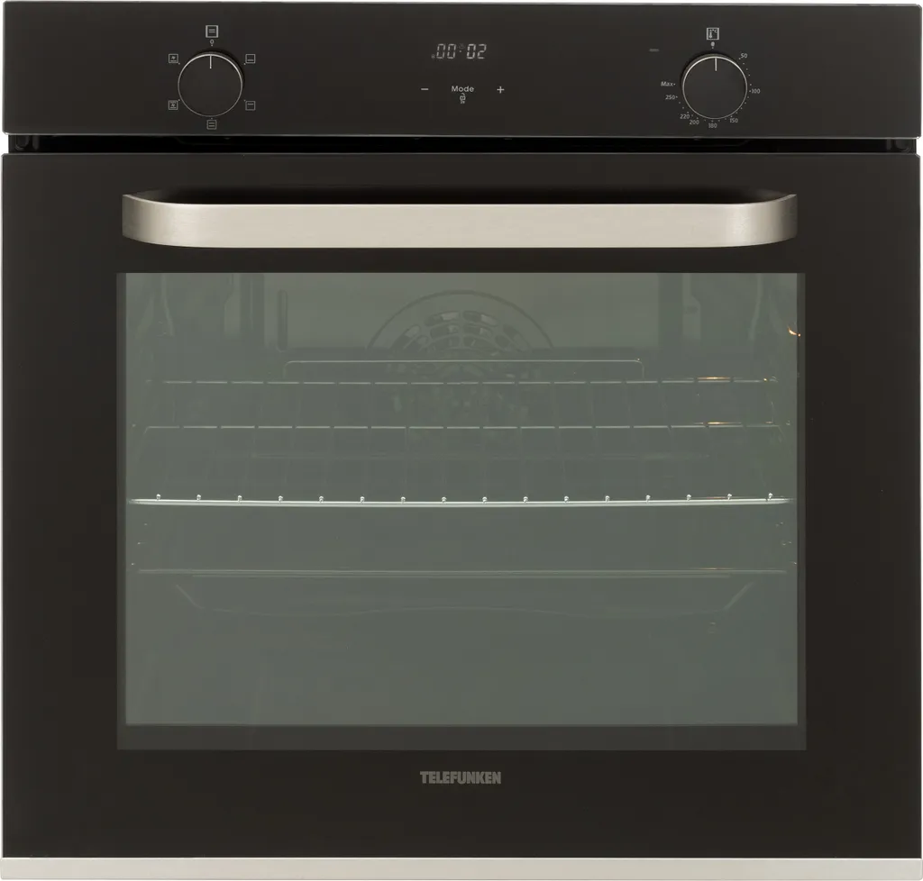 Telefunken Built-in Oven | Built-in oven without hob | Self-contained oven with 73-liter capacity | 60 cm | B-OV-75-A-I