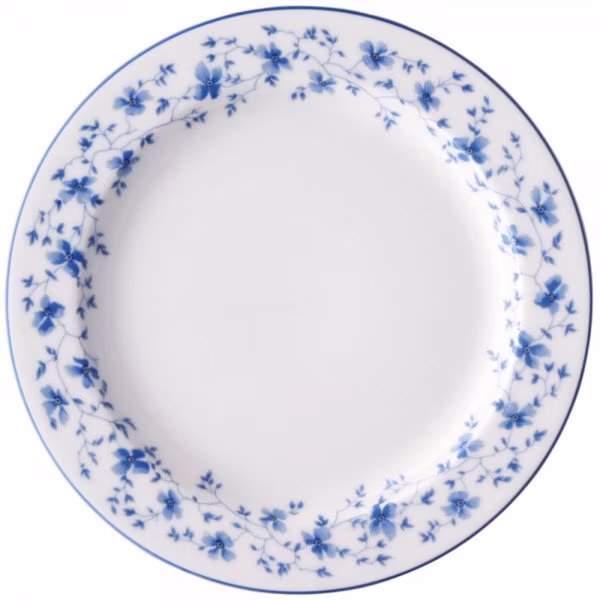Plate 1382 Blue Flowers by Rosenthal