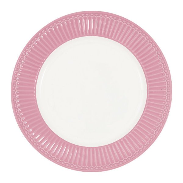 Alice Dusty Rose plate from Greengate