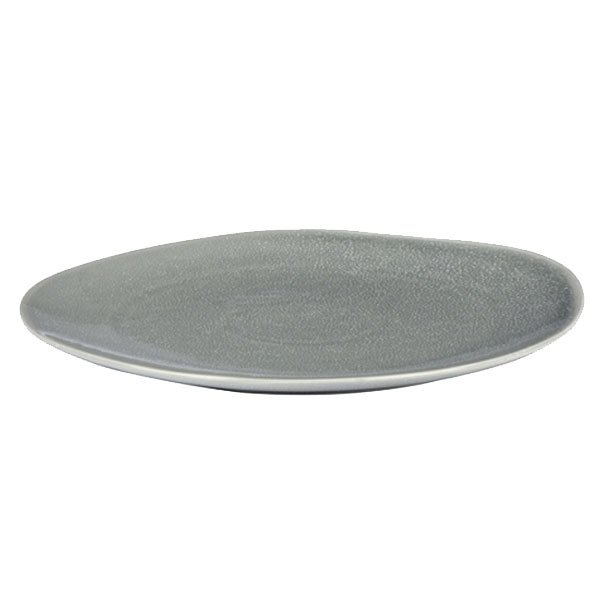 Finja Stone Grey plate (26.5cm) by Lambert