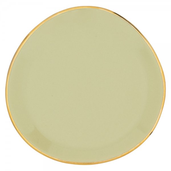 Plate Good Morning Pale Green 9cm Urban Nature Culture